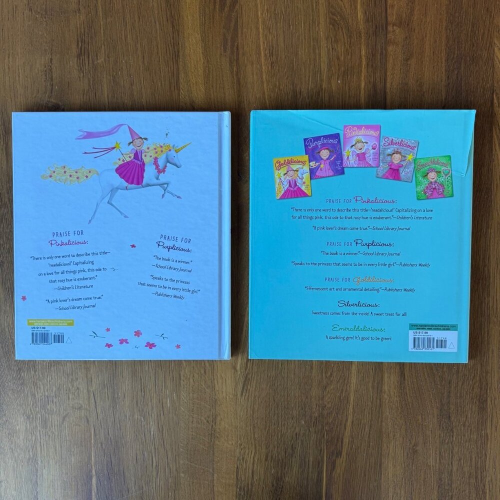 PINKALICIOUS Book Bundle Set of 6 Hardcover Picture Books By Victoria Kann - Picture 5 of 7